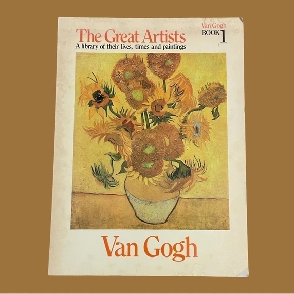Van Gogh Book 1. The Great Artists; A library of their lives, times paintings. - Picture 1 of 15